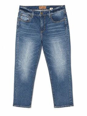 Driftwood Gizelle Classic Fit Jeans Blue Denim High Rise Boho Coastal Chic-Sz 29